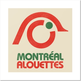 Defunct Montreal Alouettes Football Team Posters and Art